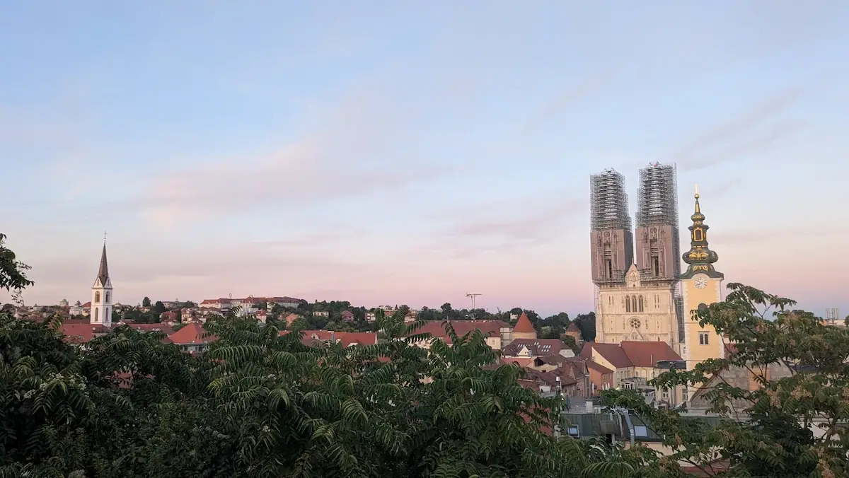 Kathedraal van Zagreb, met restauraties na de aardbeving van 2020